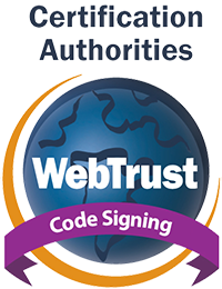 webtrust signing 
